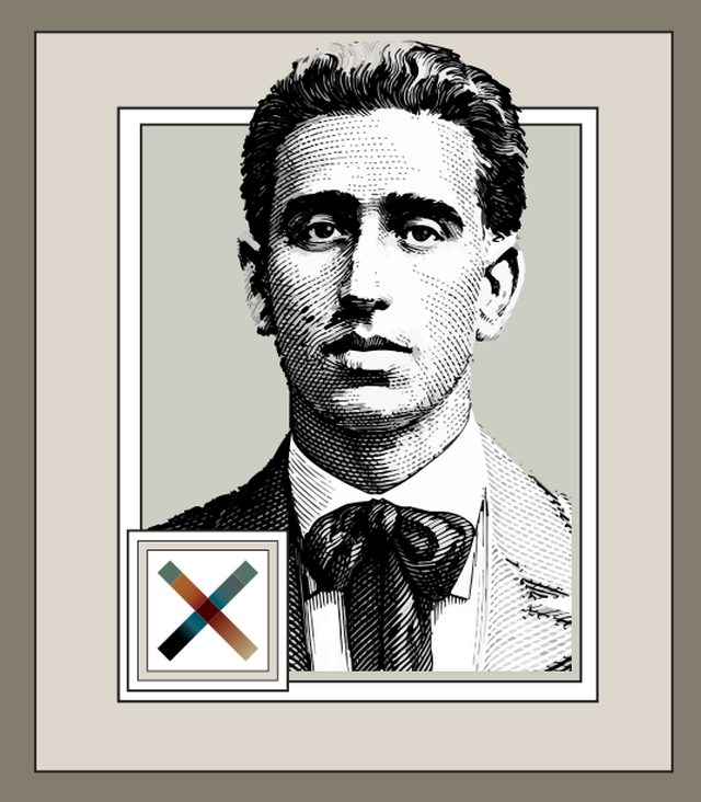 Ritratto inciso di Carlo Michelstaedter