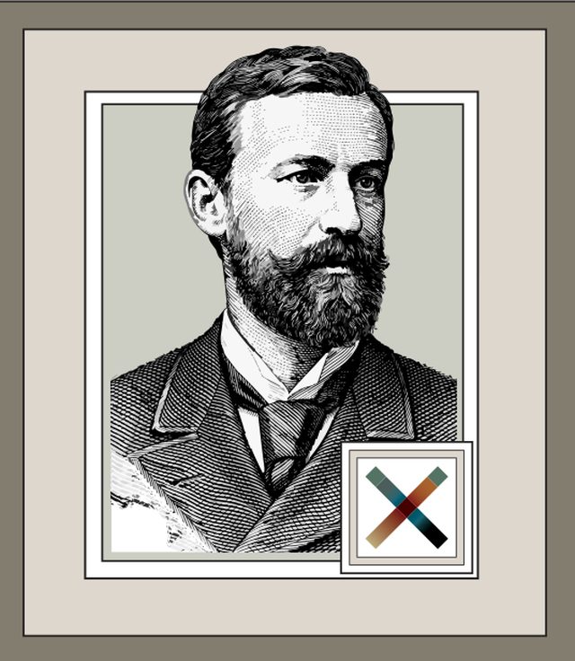 Ritratto inciso di Max Fabiani